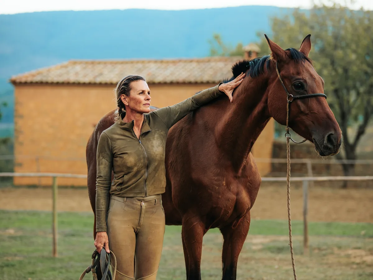 Cours d'équitation à La Baume-de-Transit, Drôme