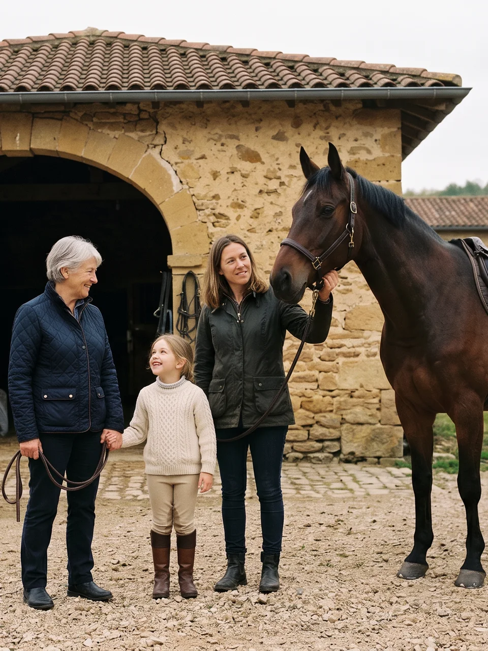 L'équipe, Écurie Dressage Mas Belvega, centre équestre à La Baume-de-Transit