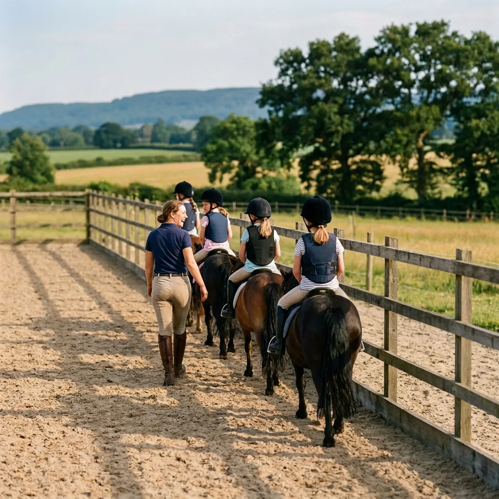 Cours de poney à La Baume-de-Transit, Drôme
